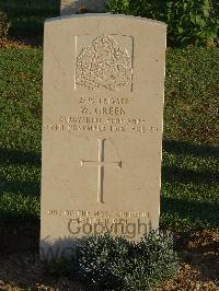 Salonika (Lembet Road) Military Cemetery - Green, W L